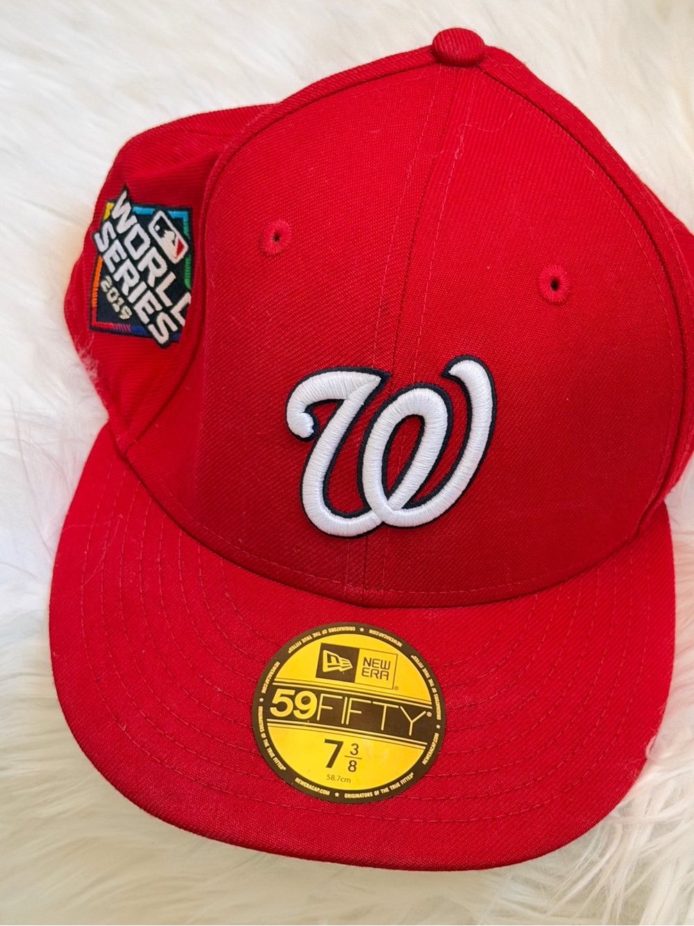 New Era Washington Nationals 2019 World Series Champions 59FIFTY fitted hat in